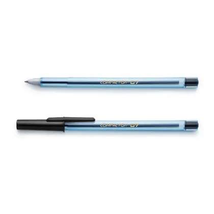 Caneta Esferográfica 07 Fina - PRETA COM ...